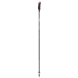 Skistöcke Leki Carbon 12 3D schwarz/grau black-dark anthracite-neonyellow