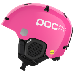 Kinder Skihelm POC POCito Fornix MIPS rosa Fluorescent Pink