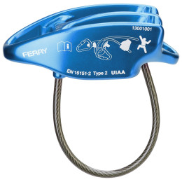 Sicherungsgerät Ocún Ferry blau