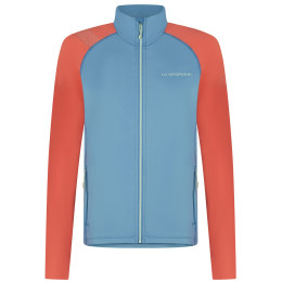 Damen-Sweatshirt La Sportiva Hera Jkt W blau/rot Atlantic/Paprika