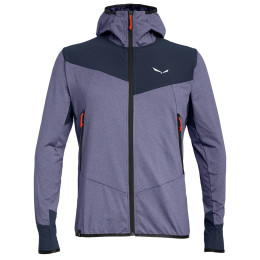 Herrenjacke Salewa Agner Hybrid Pl/Dst M Fz Hdy grau 3966 - navy blazer melange