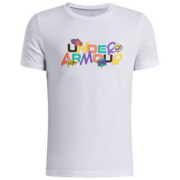 Kinder-Funktionsshirt Under Armour UA B Patch Pack Wm SS White weiß/schwarz White / / Black