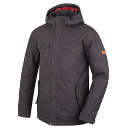 Herrenjacke Hannah Hole grau Peat