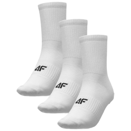 Herrensocken 4F Hohe weiße Socken M280 weiß White