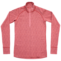 Damen-Funktionsshirt Devold Signature Silk 230 Zip Wmn rosa Apricot