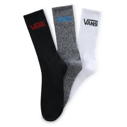 Herrensocken Vans Mn Vans Crew grau White/Multi