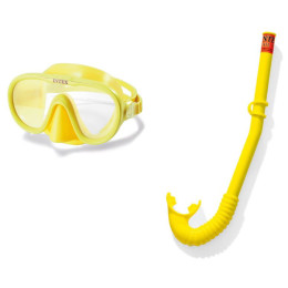 Taucher-Set Intex Adventure Swim Set 55642 gelb