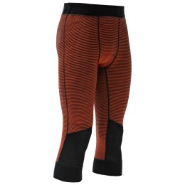 Herren-Funktionsunterhosen Devold Reverso Merino 3/4 Longs Man orange/schwarz Brick