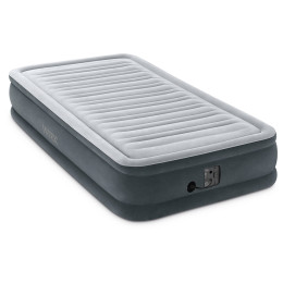 Aufblasbare Matratze Intex Twin Dura-Beam Comfort grau Grey