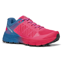 Damen Laufschuhe Scarpa Spin Ultra Wmn rosa Rose Fluo- Blue Steel
