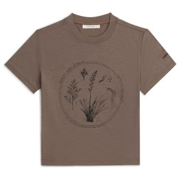 Damen-T-Shirt Icebreaker Merino 150 Tech Lite SS Crop Tee Seed Story