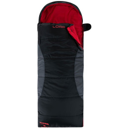 Kinderschlafsack Loap Salmo KID schwarz/grau