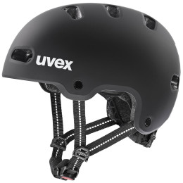 Kinder Fahrradhelm Uvex Kid 4 schwarz black matt