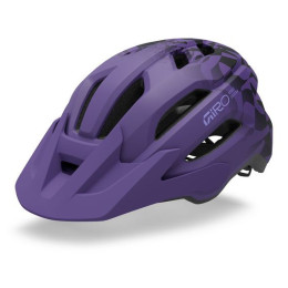 Kinder Fahrradhelm Giro Fixture II Youth lila Mat Purple Rush