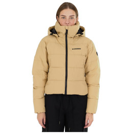 Damen-Winterjacke Fundango Amber Cropped Jacket gelb gold