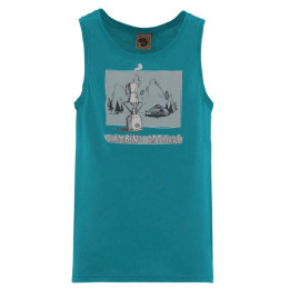 Herren Unterhemd E9 1Caffe Men's blau Tropical Sea