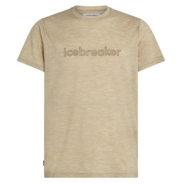 Herren-Funktionsshirt Icebreaker M 150 Tech Lite SS Tee IB Stitchline beige Bay Hthr