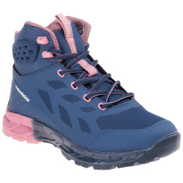 Damen Trekkingschuhe Elbrus Elodio Mid WP Wo'S blau Midnight Navy/Ash Rose