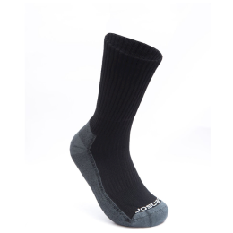 Socken Sensor Treking Bambus schwarz black