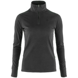 Damen-Sweatshirt Fjällräven Skare Half Zip dunkelgrau Dark Grey