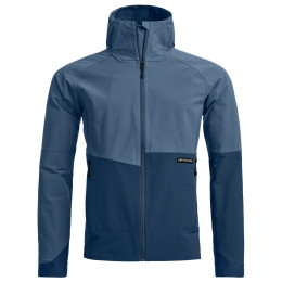 Herren Softshell-Jacke Ortovox Venet Softshell Hooded Jacket blau Light Nunatak
