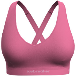 Sport-BH Icebreaker W Mer 125 Cool-Lite Sprite Racerback Bra hellrosa Pop