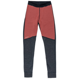 Damen-Funktionsunterhose Devold Expedition Arctic Pro Longs Wmn rot/schwarz MARSALA
