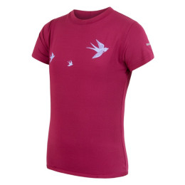 Kinder-Funktionsshirt Sensor PT Coolmax Fresh Swallow kr.r. lila Lilla