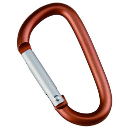 Karabiner Munkees karabina s pojistkou ve tvaru mix1