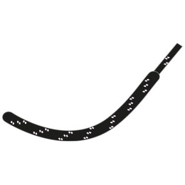 Schnürsenkel Regatta Laces x10 schwarz/weiß Black/Quartz
