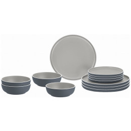 Geschirrset Brunner Midday Trilogy Grey