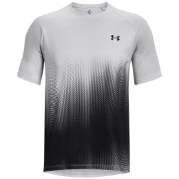 Herren-Funktionsshirt Under Armour Tech Fade SS grau/schwarz Halo Gray / Black / Black
