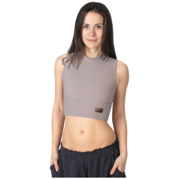 Damenunterhemd Drexiss Feel Yoga Coffee