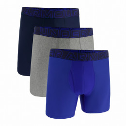 Herren-Boxershorts Under Armour Perf Tech 6in blau/grau