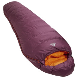 Daunenschlafsack Mountain Equipment Classic Eco 300 Wmns Long lila Me-01730 Raisin