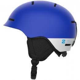 Kinder Skihelm Salomon Orka blau Race Blue