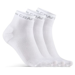 Socken Craft Core Dry Mid 3-Pack weiß White
