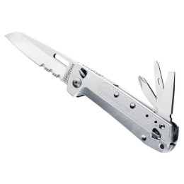 Multifunktionsmesser Leatherman Free K2X silber stříbrná