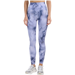 Damen-Leggings 4F Tights Fnk F540 blau Denim Allover