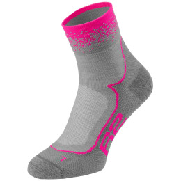 Fahrradsocken R2 Grace grau/rosa grey