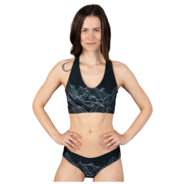 Sport-BH Drexiss Diamond Beach Black schwarz/weiß
