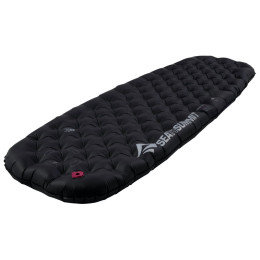 Aufblasbare Isomatte Sea to Summit Ether Light XT Extreme Mat Women's Regular schwarz/rot Black/PersianRed