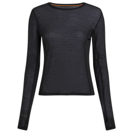 Damen-T-Shirt Icebreaker Women Merino Blend 75 Cool-Lite™ Featherlight™ LS Crewe schwarz Black