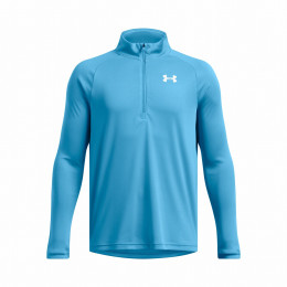 Kinder-Funktionsshirt Under Armour Tech 2.0 1/2 Zip-BLU hellblau Blue