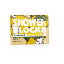 Duschgel Totally Solid Solid Shower Gel EO Range - Lemon & Rosemary gelb