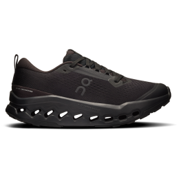 Damen Laufschuhe On Running Cloudsurfer Trail 2 schwarz Black/Black