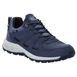 Damen Wanderschuhe Jack Wolfskin Woodland 2 Texapore Low W grau graphite
