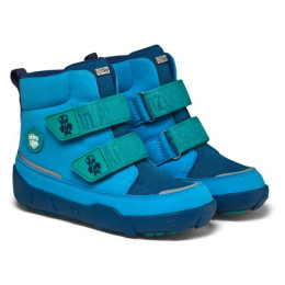 Kinder Winterschuhe Affenzahn Mid Boot Vegan Comfy Octopus blau Octopus