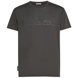 Herren-Funktionsshirt Icebreaker Merino Blend Core SS Tee Single Line Camp