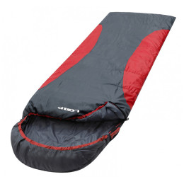 Schlafsack Loap Emmet schwarz/rot